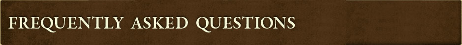 Frequently Asked Questions